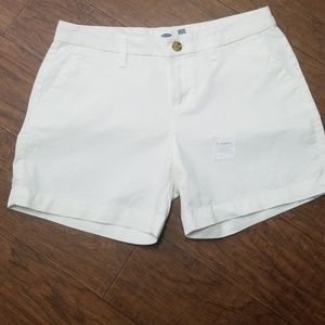 White Shorts